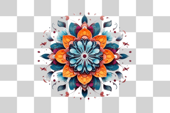 Abstract Floral Mandala PNG: A Guide to Digital Art Applications