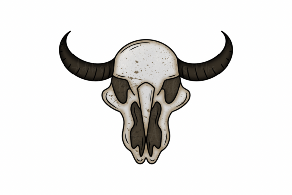 Bull Skull PNG: Elevate Your Designs with Rustic Artistry