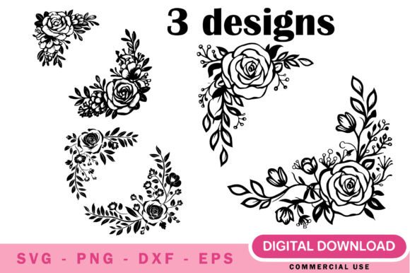 Evaluating the Floral Corner Divider SVG for Professional Design Projects