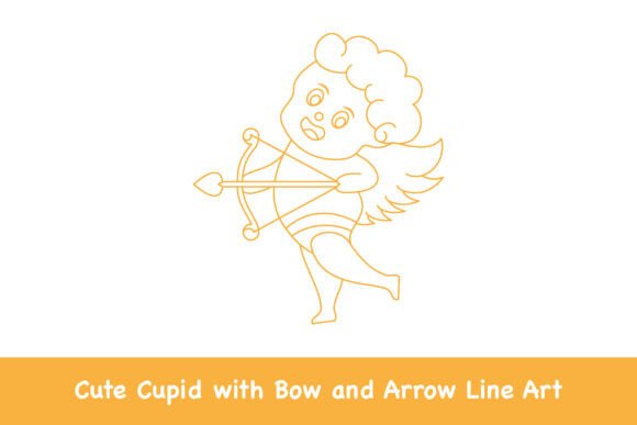 Evaluating the Practical Value of Cute Cupid with Bow and Arrow Line Art