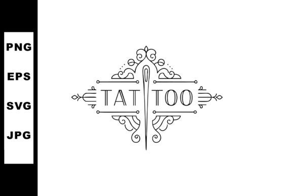 Integrating Tattoo Needle with Ornamental Frame Vect into Professional Design Workflows