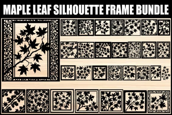 Integrating the Maple Leaf Border Frame SVG Set into Your Creative Workflow