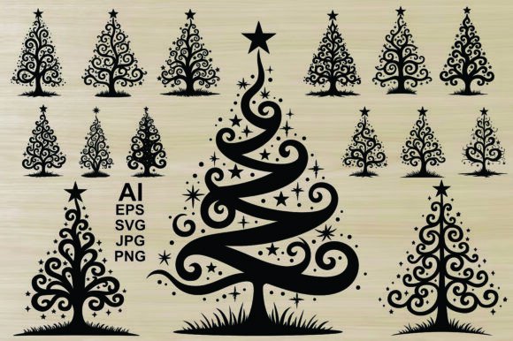 Mastering the Christmas Tree Silhouette Design