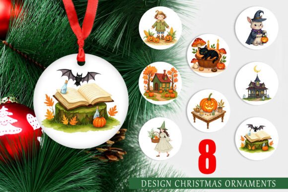 Ornament Cottagecore Halloween: Blending Spooky Charm with Holiday Warmth