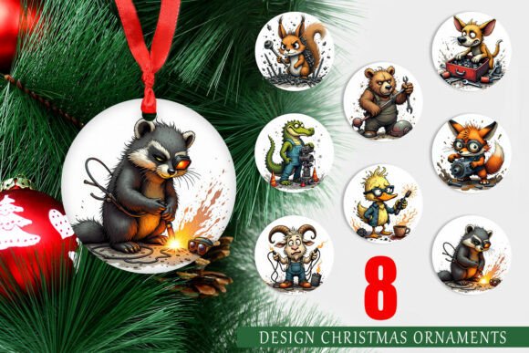 Ornament Garage Chaos Critter: Bringing Whimsical Holiday Magic to Your DIY Decor
