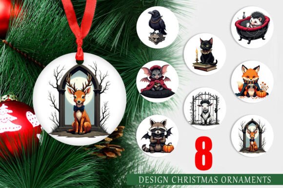 Ornament Gothic Baby Animals: A Guide to High-Resolution Printable Holiday Decor