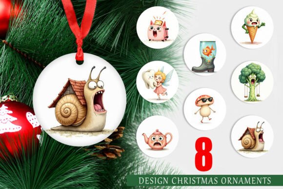 Ornament Sarcastic Surreal Cuties: A Creative Guide to Printable Christmas PNG Designs