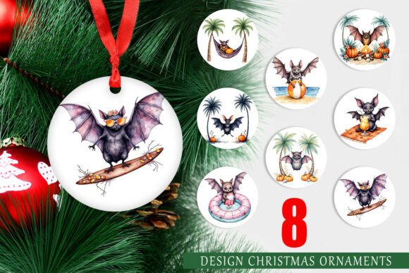 Transforming Holiday Decor: A Guide to Using Ornament Breezy Bat Nights Printable Designs