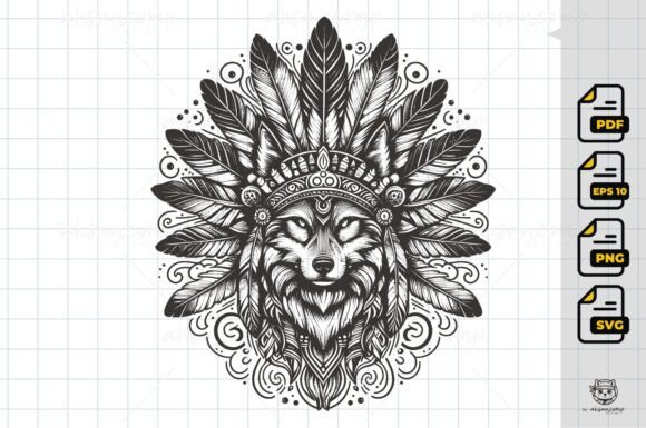 Understanding Tribal Wolf Head Line Art: A Guide to Style, Application, and Format Selection
