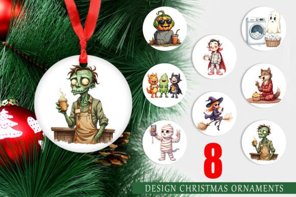 Unleashing Creativity with Quirky Halloween and Christmas Ornament PNGs