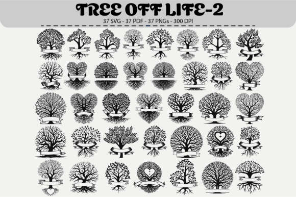 Unlocking Creative Potential with the Tree of Life Banner Bundle – 37 Designs